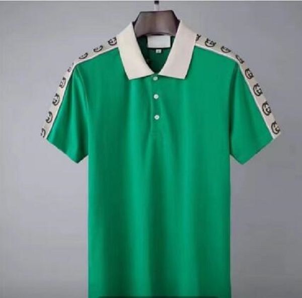 green new mens stylist polo shirts luxury italy mens designer clothes short sleeve fashion mens summer t shirt asian size m-3xl, White;black
green new mens stylist polo shirts luxury italy mens designer clothes short sleeve fashion mens summer t shirt asian size m-3xl, White;black