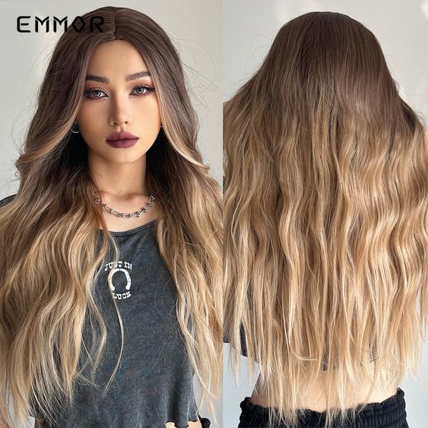 synthetic wigs long wavy ombre brown with blonde natural hair wigs for women cosplay wigs heat resistant fiber hair wigfactory, Black
synthetic wigs long wavy ombre brown with blonde natural hair wigs for women cosplay wigs heat resistant fiber hair wigfactory, Black