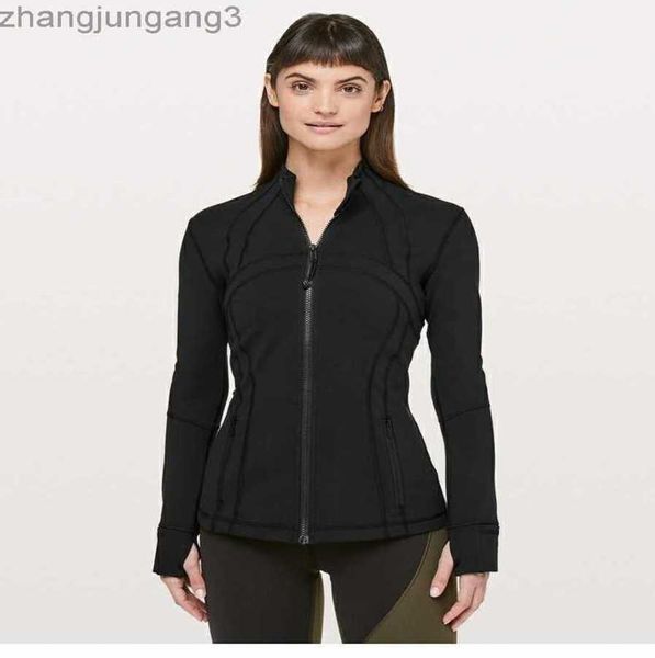 designer jackets same autumn and winter slim fitting stand collar sleeve fashion versatile shirt fitness women's yoga jacket lululemens, Black;brown
designer jackets same autumn and winter slim fitting stand collar sleeve fashion versatile shirt fitness women's yoga jacket lululemens, Black;brown