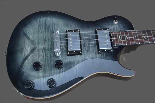 factory custom transparent black electric guitar with chrome hardware,upside down bridge,flame maple veneer,can be customized
factory custom transparent black electric guitar with chrome hardware,upside down bridge,flame maple veneer,can be customized