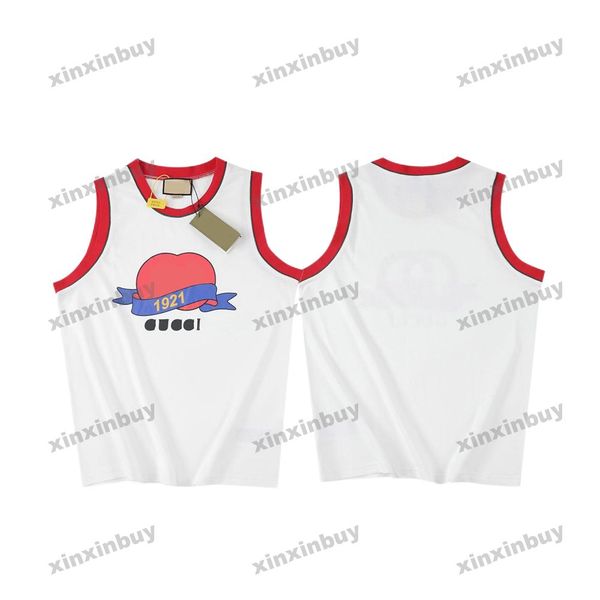 xinxinbuy men designer tee t shirt 23ss double letter 1921 pattern vest short sleeve cotton women white black xs-xl, Black;brown 
xinxinbuy men designer tee t shirt 23ss double letter 1921 pattern vest short sleeve cotton women white black xs-xl, Black;brown