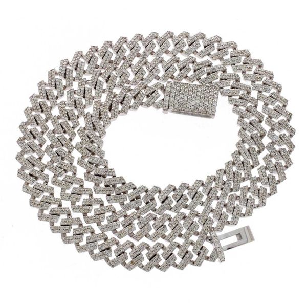 men's customized hip hop 14k white/yellow gold chain with baguette and round natural diamonds 32.24ct in wholesale price, Silver
men's customized hip hop 14k white/yellow gold chain with baguette and round natural diamonds 32.24ct in wholesale price, Silver