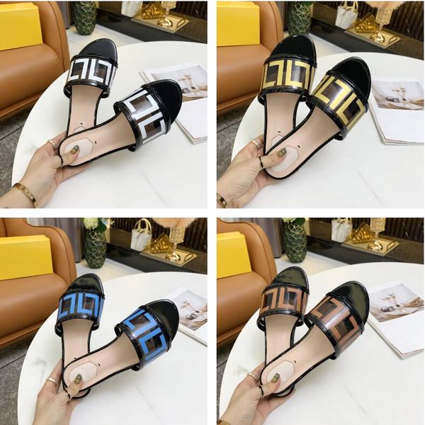luxury designer women sandals signature flat bottom slippers transparent film letter slippers summer fashion beach slippers size 35-42, Black
luxury designer women sandals signature flat bottom slippers transparent film letter slippers summer fashion beach slippers size 35-42, Black