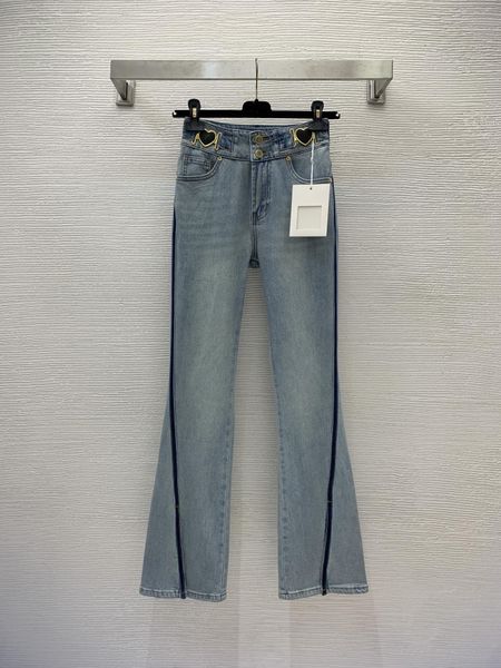 designer jeans 2023 new autumn winter fashion panelled brand same style pants luxury women's pants 0610-11, Blue
designer jeans 2023 new autumn winter fashion panelled brand same style pants luxury women's pants 0610-11, Blue