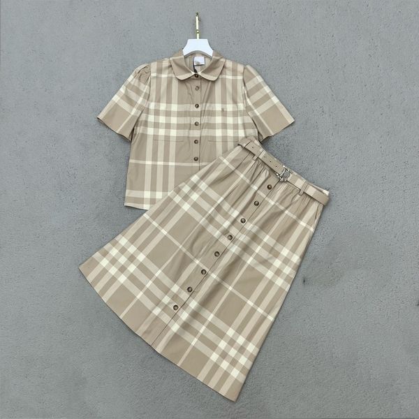 two piece dress european luxury designer designs new 2023 spring/summer shirt half skirt two piece set, White
two piece dress european luxury designer designs new 2023 spring/summer shirt half skirt two piece set, White
