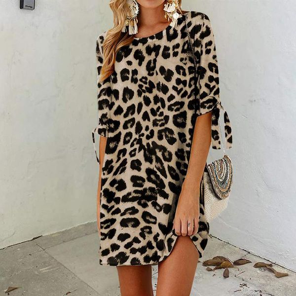 new bohemian summer dress women sundress leopard print mini party dress casual loose half sleeve vestidos women, Black;gray
new bohemian summer dress women sundress leopard print mini party dress casual loose half sleeve vestidos women, Black;gray
