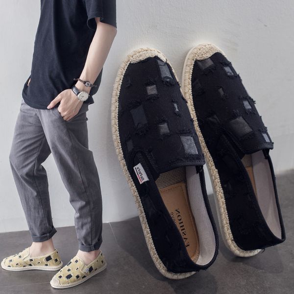 summer new canvas shoes for men fashion patchwork comfortable round toe low casual mens shoes zapatos de hombre, Black
summer new canvas shoes for men fashion patchwork comfortable round toe low casual mens shoes zapatos de hombre, Black