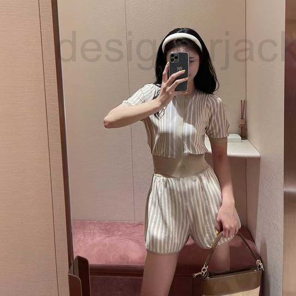 women's two piece pants designer high-end summer elegant modern curved bead skincare fabric stripe element knitted set fbpn, White
women's two piece pants designer high-end summer elegant modern curved bead skincare fabric stripe element knitted set fbpn, White