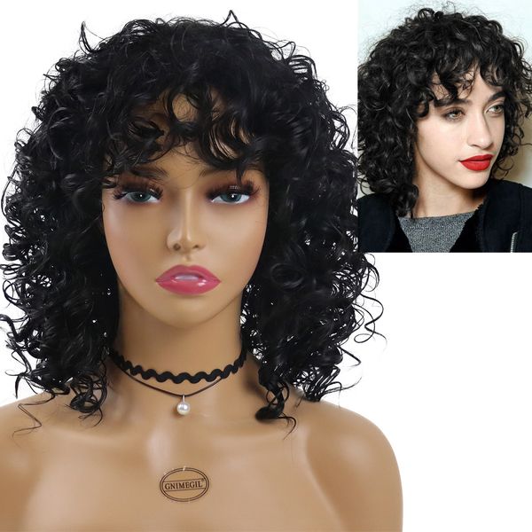 black curly wig synthetic hair short curls afro wigs for women natural wig african brown wig with bangsfactory dir
black curly wig synthetic hair short curls afro wigs for women natural wig african brown wig with bangsfactory dir