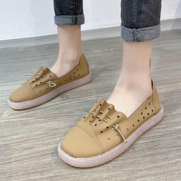 2022 new fashion flat shoes pleated lazy loafers ladies hollow out breathable casual comfortable light vulcanized shoes, Black
2022 new fashion flat shoes pleated lazy loafers ladies hollow out breathable casual comfortable light vulcanized shoes, Black