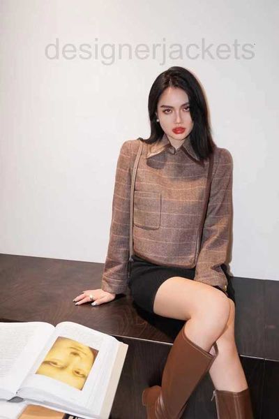 women's jackets designer high end early autumn british polo collar stripe irregular combination leather coat women ljsn, Black;brown
women's jackets designer high end early autumn british polo collar stripe irregular combination leather coat women ljsn, Black;brown