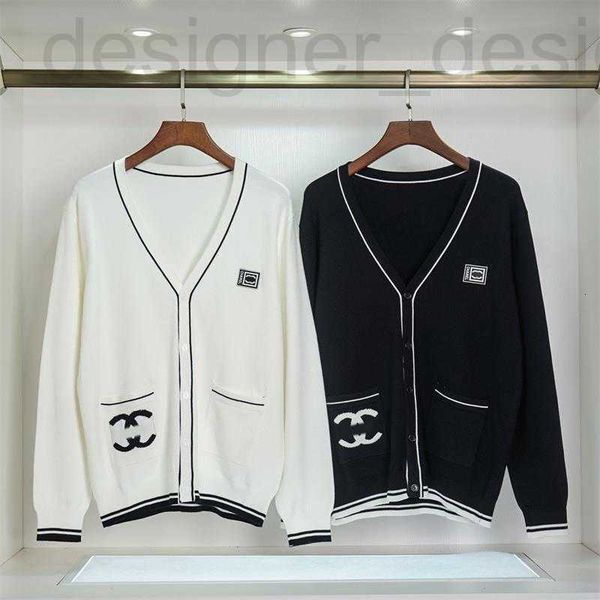 women's sweaters designer 2022new cardigan sweater v-neck knitting metal button shoulder pad short long sleeve slim small fragrance coa, White;black
women's sweaters designer 2022new cardigan sweater v-neck knitting metal button shoulder pad short long sleeve slim small fragrance coa, White;black