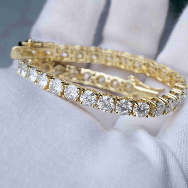 luxury real 10k 14k solid gold lab grown diamond tennis chain men women 3mm 4mm 5mm bracelet grc certificate fine jewelry, Silver
luxury real 10k 14k solid gold lab grown diamond tennis chain men women 3mm 4mm 5mm bracelet grc certificate fine jewelry, Silver