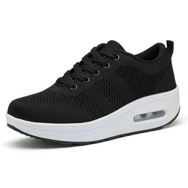 new large size womens shoes fashion hollowed out breathable sneakers women outdoor comfort lightweight casual shoes for women, Black
new large size womens shoes fashion hollowed out breathable sneakers women outdoor comfort lightweight casual shoes for women, Black