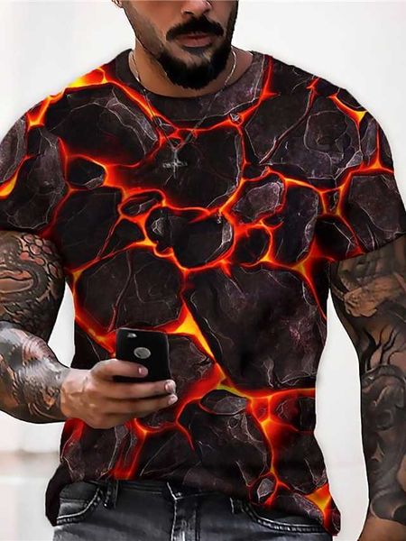 men's t shirt tee shirt tee graphic prints crack crew neck 3d print daily holiday short sleeve print clothing apparel designer casual b, White;black
men's t shirt tee shirt tee graphic prints crack crew neck 3d print daily holiday short sleeve print clothing apparel designer casual b, White;black