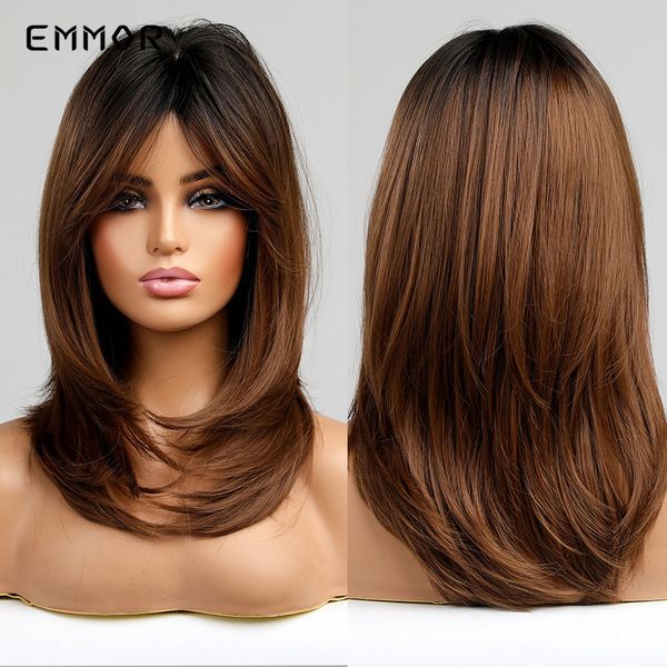 synthetic ombre black to brown wig with bangs hair wigs cosplay natural heat resistant wigs for women daily hair wigsfactory d
synthetic ombre black to brown wig with bangs hair wigs cosplay natural heat resistant wigs for women daily hair wigsfactory d