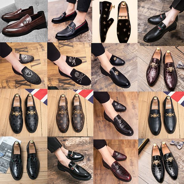 luxury brand designer horsebit decorative leffer shoes for red green stripes men comfortable g casual shoes gentleman formal business leathe, Black
luxury brand designer horsebit decorative leffer shoes for red green stripes men comfortable g casual shoes gentleman formal business leathe, Black