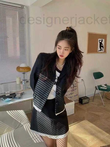 two piece dress designer high-end commuting versatile fashion minimalist style black white contrasting suit half skirt set ajxb
two piece dress designer high-end commuting versatile fashion minimalist style black white contrasting suit half skirt set ajxb