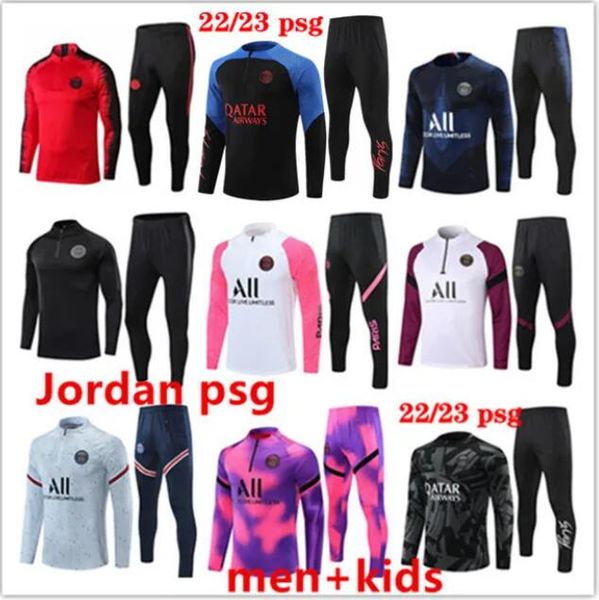 21 22 23 mbappe psgs soccer tracksuit 2023 classic style paris training suit sergio ramos verratti icardi kids football jacket chandal futbo, Black
21 22 23 mbappe psgs soccer tracksuit 2023 classic style paris training suit sergio ramos verratti icardi kids football jacket chandal futbo, Black