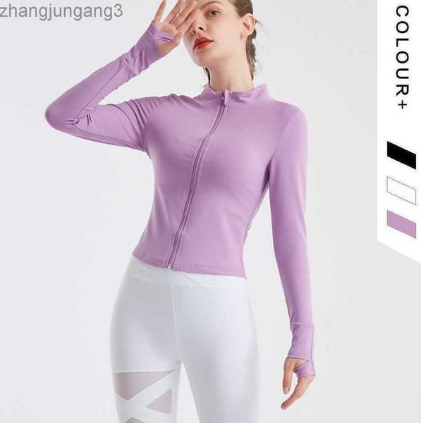 designer jackets new short zipper jacket tight elastic running fitness yoga women's long sleeved jacket lululemens women jacket, Black;brown
designer jackets new short zipper jacket tight elastic running fitness yoga women's long sleeved jacket lululemens women jacket, Black;brown