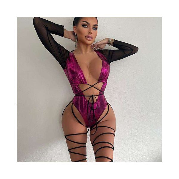 one piece swimsuit bronzing glossy swimwear womens ins beach party, White;black 
one piece swimsuit bronzing glossy swimwear womens ins beach party, White;black