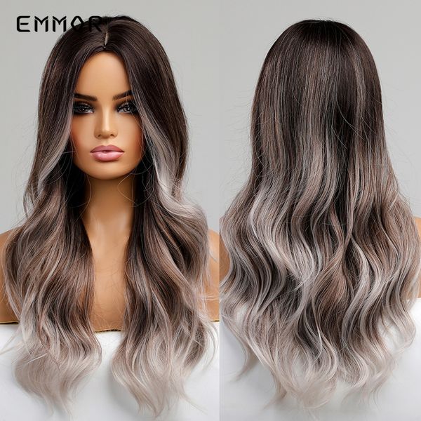 synthetic long wavy hair wig ombre black to silver wigs for women natural middle part heat resistant hair cosplay wigsfactory
synthetic long wavy hair wig ombre black to silver wigs for women natural middle part heat resistant hair cosplay wigsfactory