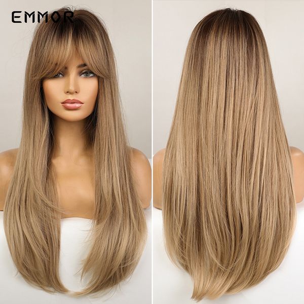 synthetic hair wigs with bangs long straight wigs for women heat resistant ombre black brown golden blonde cosplay wigsfactory
synthetic hair wigs with bangs long straight wigs for women heat resistant ombre black brown golden blonde cosplay wigsfactory