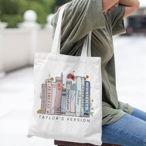 bags fashion bags totes taylors version pattern canvas tote bag taylor swift simple shoulder bag for school versatile shopping bag, Customize
bags fashion bags totes taylors version pattern canvas tote bag taylor swift simple shoulder bag for school versatile shopping bag, Customize