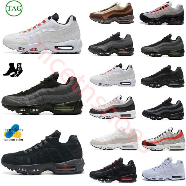 2023 men women running shoes 95 triple black white yellow neon light blue solar red smoke grey midnight navy outdoor sprots sneakers big siz
2023 men women running shoes 95 triple black white yellow neon light blue solar red smoke grey midnight navy outdoor sprots sneakers big siz