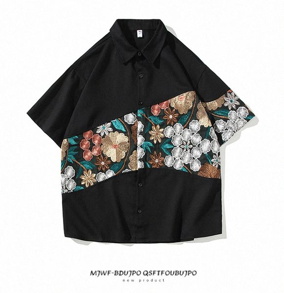 23 new retro patterns luxury designer shirts mens designer shirts casablanc hawaii shirts dress shirt printing pattern camicia button up hem, White;black
23 new retro patterns luxury designer shirts mens designer shirts casablanc hawaii shirts dress shirt printing pattern camicia button up hem, White;black