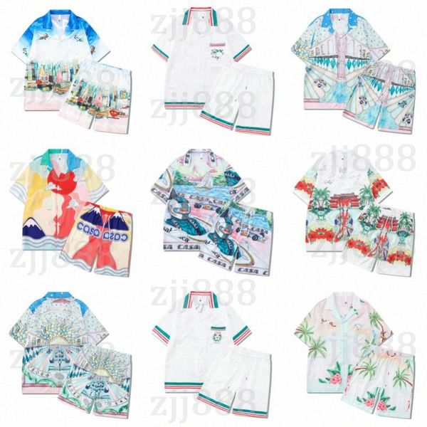 men's tracksuits 2023 tennis flowers stripes men women short set t shrt hawaii casablanc beach style suit hip hop shirt shorts couple s, Gray
men's tracksuits 2023 tennis flowers stripes men women short set t shrt hawaii casablanc beach style suit hip hop shirt shorts couple s, Gray