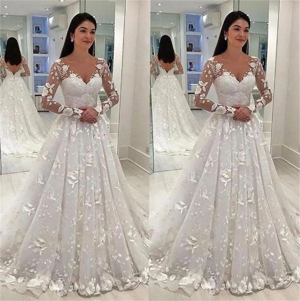 women wedding dress white lace long dress deep v-neck long mesh lace sleeve a-line pleated floor-length dresses as-1
women wedding dress white lace long dress deep v-neck long mesh lace sleeve a-line pleated floor-length dresses as-1