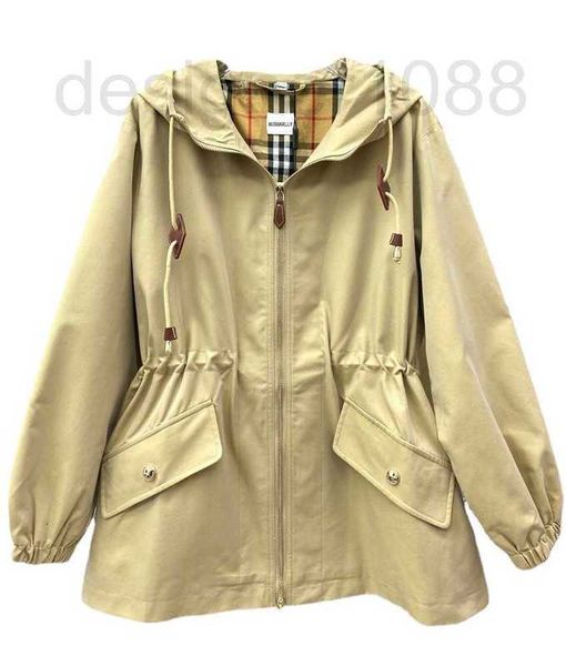 designer spring 2023 new anti seepage rain wind and snow coat hooded drawstring mid length style waist wrap design ix1y, Tan;black
designer spring 2023 new anti seepage rain wind and snow coat hooded drawstring mid length style waist wrap design ix1y, Tan;black