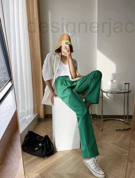 women's pants & capris designer high end spring/summer fashionable eye-catching green white contrast wrapped wide leg su1m, Black;white
women's pants & capris designer high end spring/summer fashionable eye-catching green white contrast wrapped wide leg su1m, Black;white