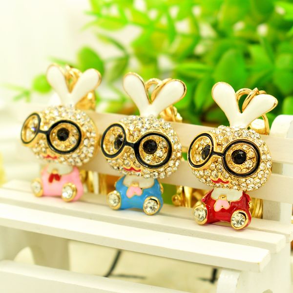 bling bling crystal rabbit with glasses keychains rhinestone keyring holder for car women keyrings purse bag pendant girl gifts fashion acce, Slivery;golden
bling bling crystal rabbit with glasses keychains rhinestone keyring holder for car women keyrings purse bag pendant girl gifts fashion acce, Slivery;golden