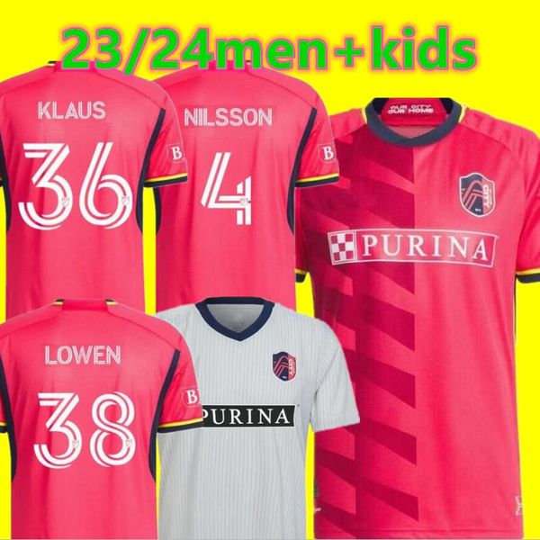2023 2024 st ouis city soccer jerseys new 23 24 st louis''red' sc nilsson 4 klauss 36 nelson vassilev bell home football sh, Black;yellow
2023 2024 st ouis city soccer jerseys new 23 24 st louis''red' sc nilsson 4 klauss 36 nelson vassilev bell home football sh, Black;yellow