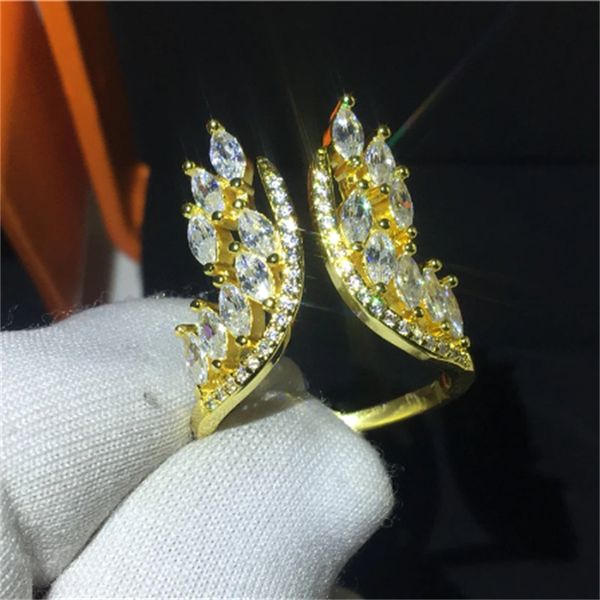 3 colors angel wings ring real silver color aaaaa cz engagement wedding band rings for women bridal fashion party jewelry, Slivery;golden
3 colors angel wings ring real silver color aaaaa cz engagement wedding band rings for women bridal fashion party jewelry, Slivery;golden
