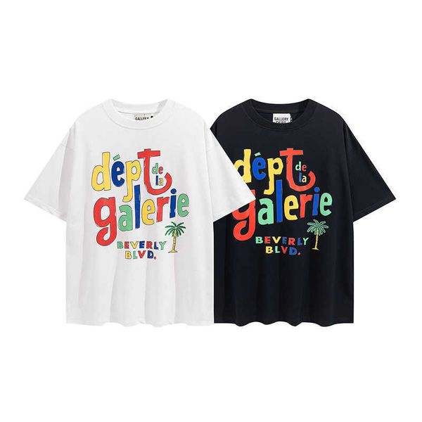 wholesale designer t shirt for sale fashion brand new g allery d ept ouyang nana matching rainbow printing short sleeved men and women match, White;black
wholesale designer t shirt for sale fashion brand new g allery d ept ouyang nana matching rainbow printing short sleeved men and women match, White;black