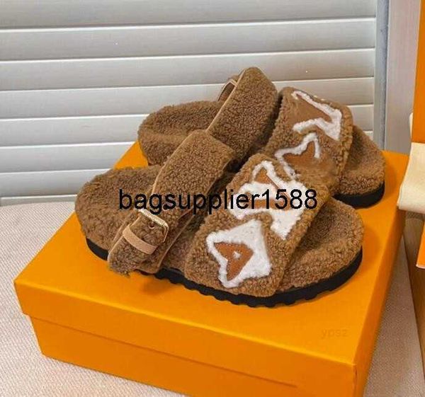 2022 luxury designer autumn and winter new wool slippers super warm feeling non slip rubber outsole sandals excellent comfort more colour sh, Black
2022 luxury designer autumn and winter new wool slippers super warm feeling non slip rubber outsole sandals excellent comfort more colour sh, Black
