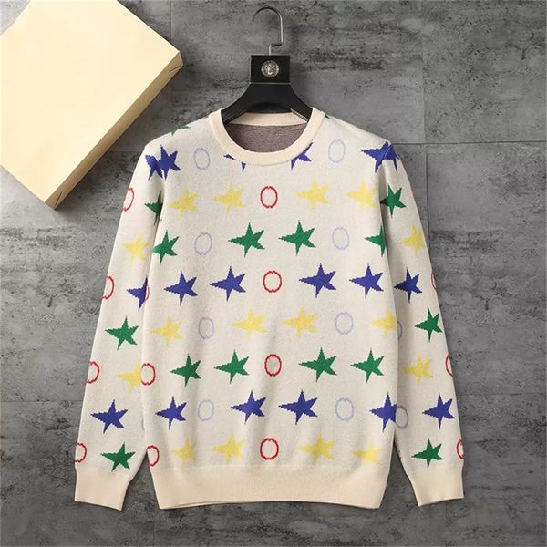 men's sweaters designer letter printed sweater pure cotton fashion long sleeve street leisure holiday high version of the same clothing, White;black
men's sweaters designer letter printed sweater pure cotton fashion long sleeve street leisure holiday high version of the same clothing, White;black