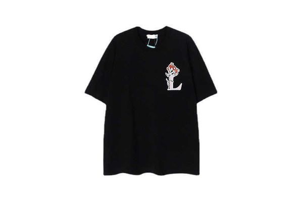 men's t-shirts t shirts trendy lanvins x galleryes dept loose and women's beige speckled embroidery short sleeves fashion t-shirt, White;black
men's t-shirts t shirts trendy lanvins x galleryes dept loose and women's beige speckled embroidery short sleeves fashion t-shirt, White;black