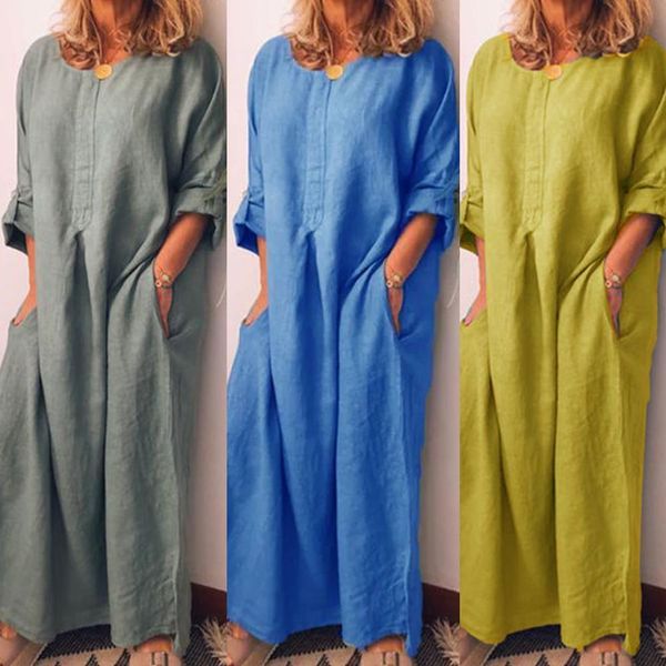 selling casual women's solid color oversized cotton linen long shirt kaftan dress boho casual party pocket, Black;gray
selling casual women's solid color oversized cotton linen long shirt kaftan dress boho casual party pocket, Black;gray