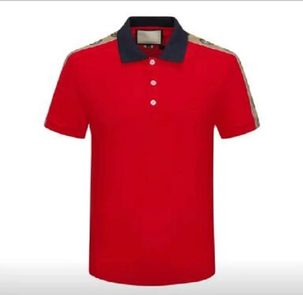 red new mens stylist polo shirts luxury italy mens designer clothes short sleeve fashion mens summer t shirt asian size m-3xl, White;black
red new mens stylist polo shirts luxury italy mens designer clothes short sleeve fashion mens summer t shirt asian size m-3xl, White;black