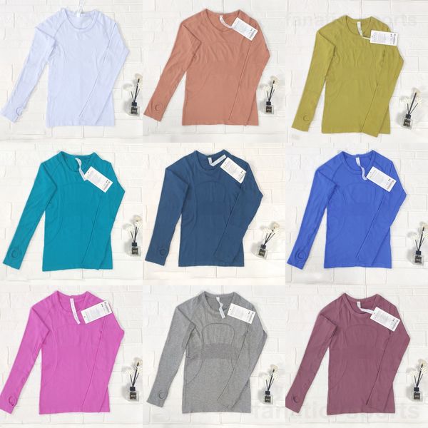 lu align lu girl yoga exercise tee shirts long sleeve running tshirt elasticity jogging t-shirts outdoor round neck stretch breathable slim, White;red
lu align lu girl yoga exercise tee shirts long sleeve running tshirt elasticity jogging t-shirts outdoor round neck stretch breathable slim, White;red