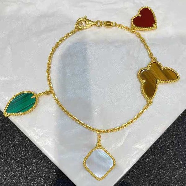 van clover bracelet women designer charm bracelets 4/four-leaf-clover rosegold ladybug luxury jewelry with, Golden;silver
van clover bracelet women designer charm bracelets 4/four-leaf-clover rosegold ladybug luxury jewelry with, Golden;silver