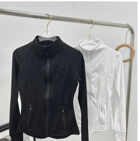 designer same dress women's define tight standing neck jacket coat zipper long sleeve autumn/winter fitness wear lululemens women, Black;brown
designer same dress women's define tight standing neck jacket coat zipper long sleeve autumn/winter fitness wear lululemens women, Black;brown