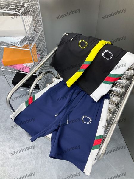 xinxinbuy men women designer shorts pant side panelled double letter embroidery pattern spring summer white black blue green s-2xl
xinxinbuy men women designer shorts pant side panelled double letter embroidery pattern spring summer white black blue green s-2xl