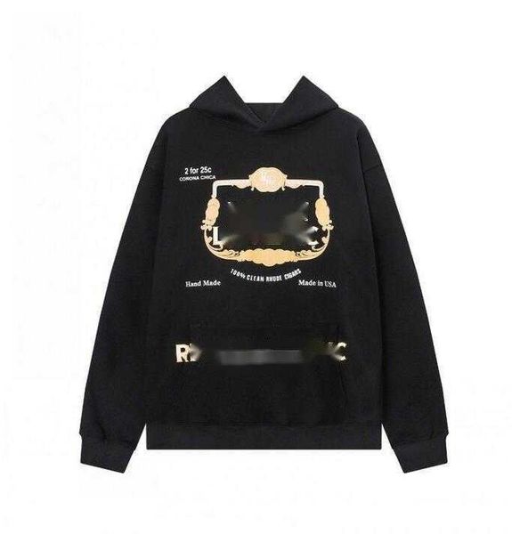 2023 fashion men's designer rhude for and street joint name new tee luxurys us size exclusive salechina, Black