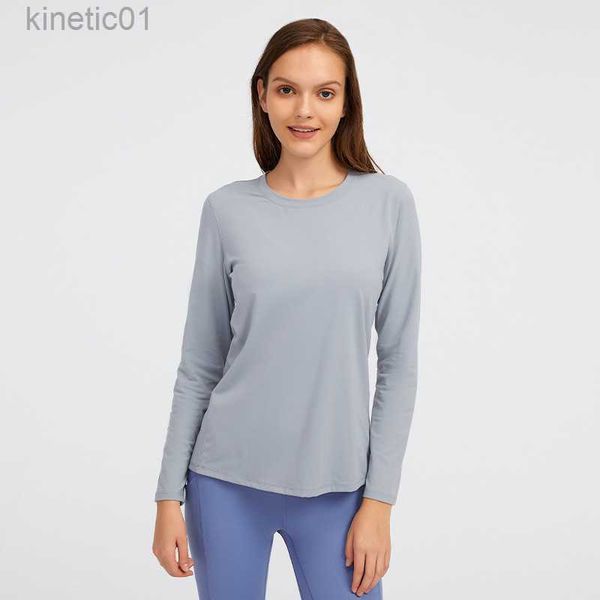 designer lululemens women t shirt autumn and winter new loose yoga long sleeve womens round neck elastic nude running sports original factor, White
designer lululemens women t shirt autumn and winter new loose yoga long sleeve womens round neck elastic nude running sports original factor, White
