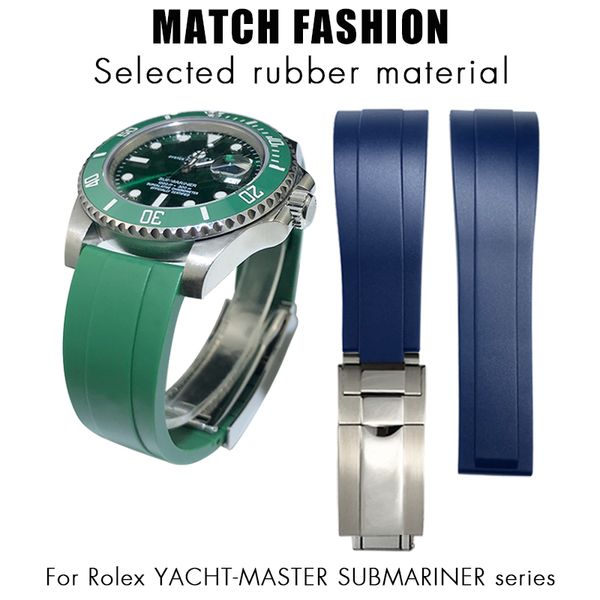 20mm 21mm rubber silicone watch band for role rlx oyster gmt sub mariner sub day tona gmt explorer date just black green blue strap folding, Black;brown
20mm 21mm rubber silicone watch band for role rlx oyster gmt sub mariner sub day tona gmt explorer date just black green blue strap folding, Black;brown
